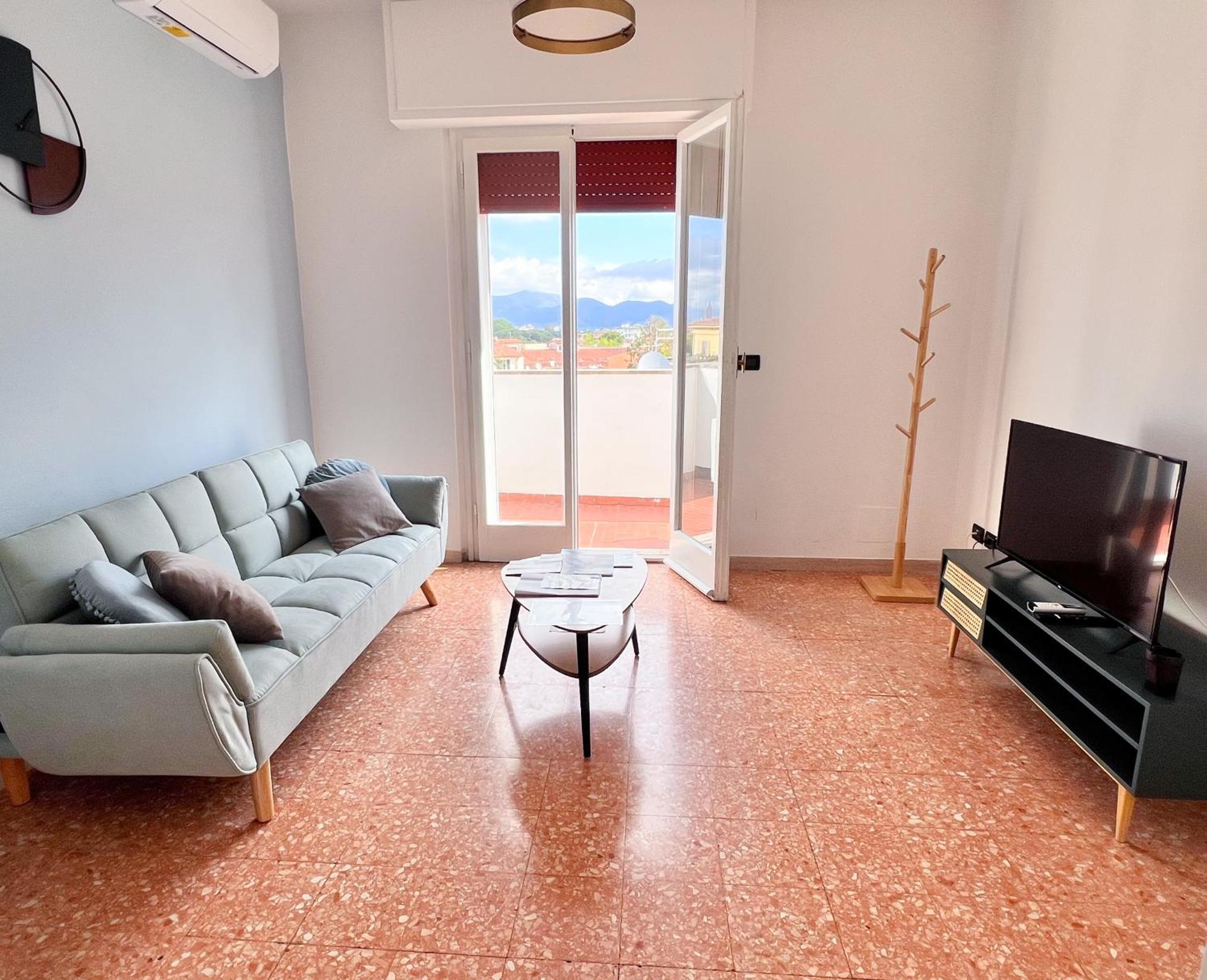 Apartmán Attico Terrazza Vista Panoramica Lungarni Pisani Exteriér fotografie