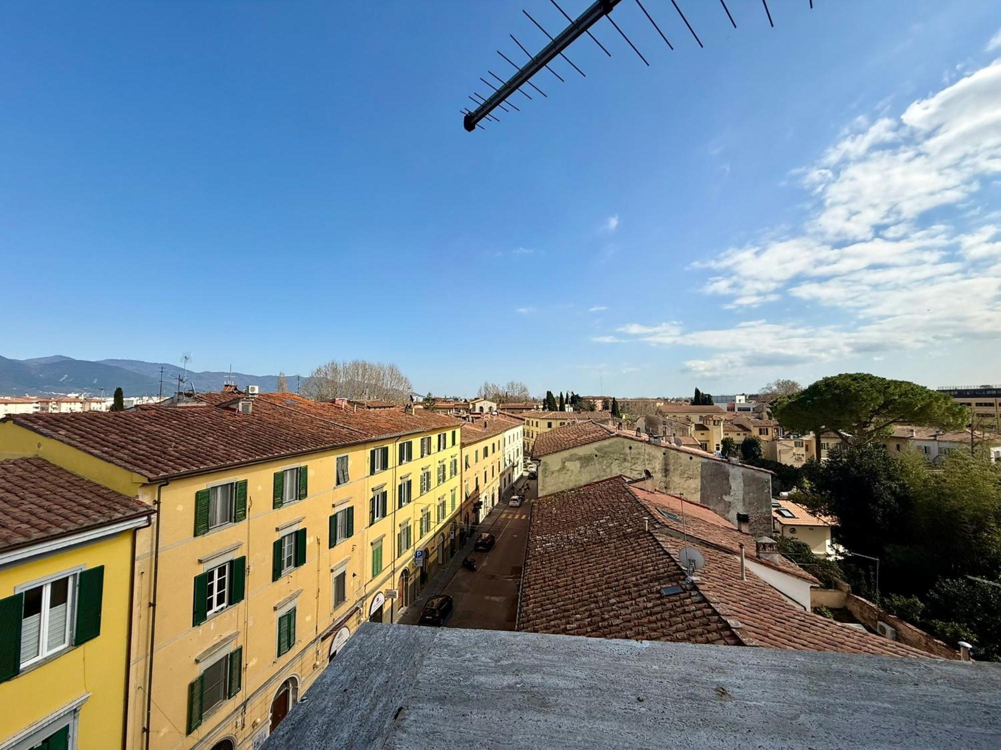 Apartmán Attico Terrazza Vista Panoramica Lungarni Pisani Exteriér fotografie